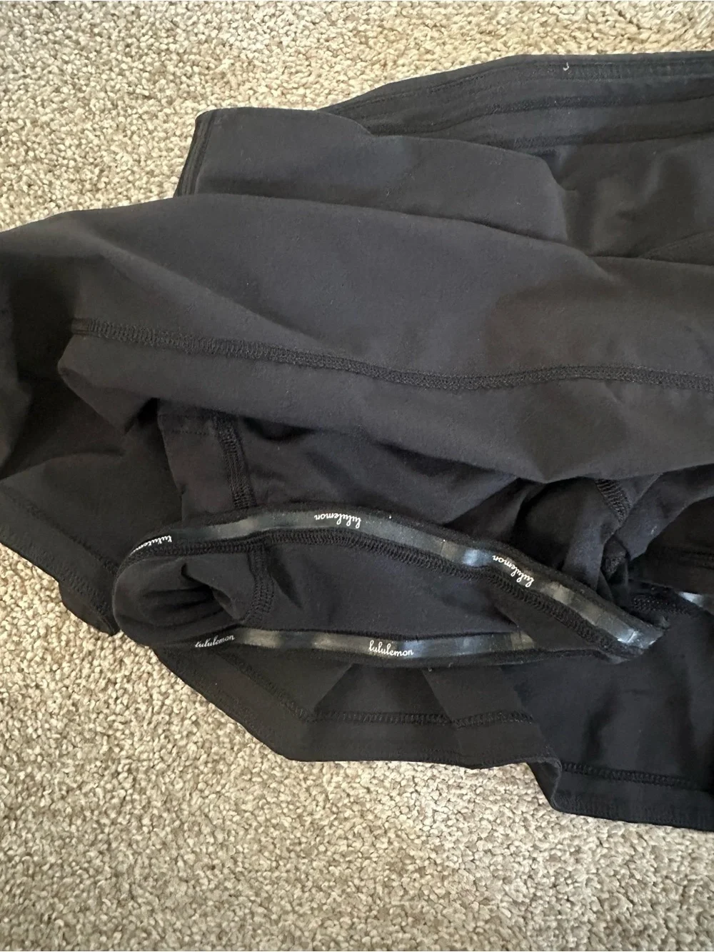 lululemon athletica black athletic
